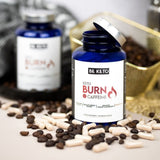 BeKeto Keto Burn with Caffeine, Fat Burner - 180 Capsules