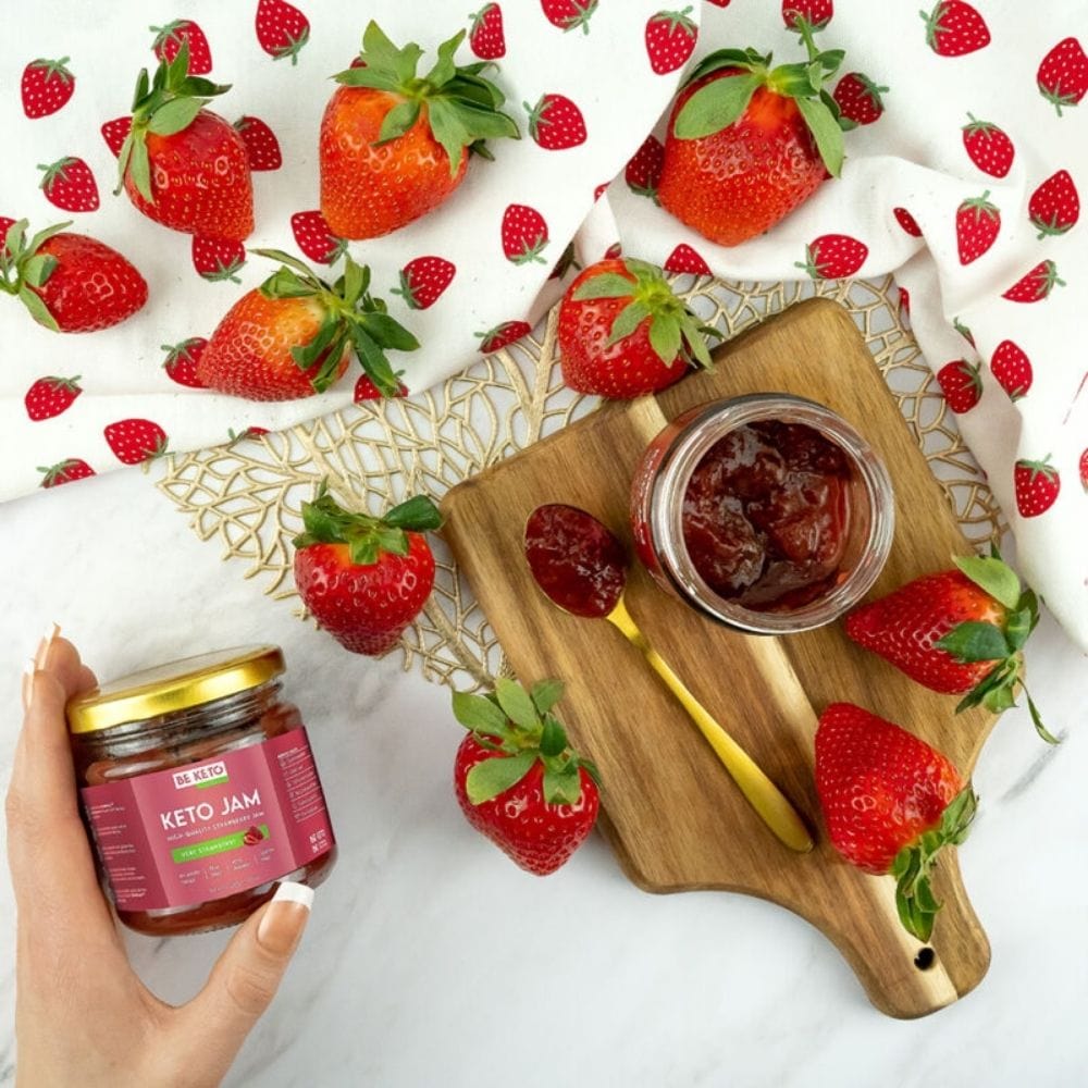 BeKeto Keto Jam, Very Strawberry - 200 g