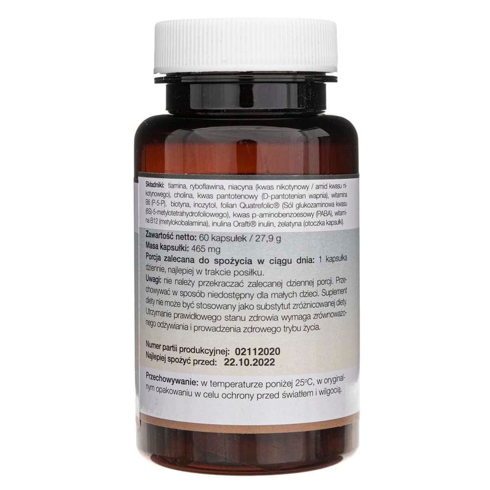 Medverita B-50 methylated B-complex - 60 Capsules