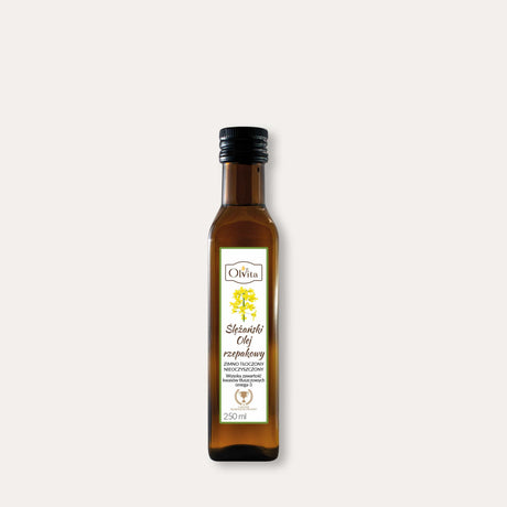 Olvita Slezanese Rapeseed Oil Cold Pressed, Non-purified - 250 ml