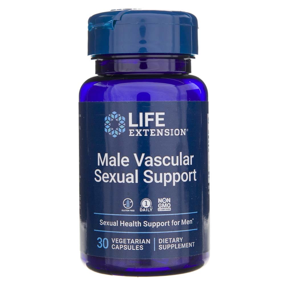 Life Extension Male Vascular Sexual Support - 30 Veg Capsules