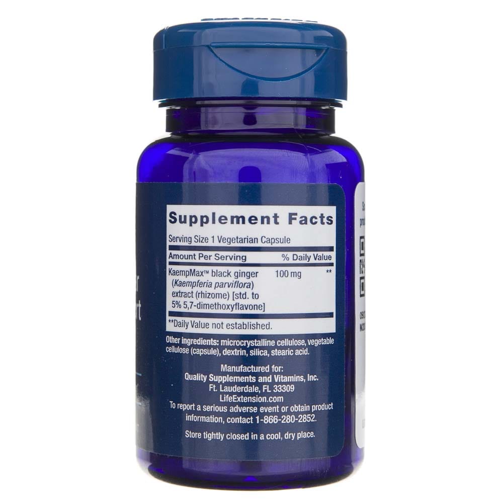 Life Extension Male Vascular Sexual Support - 30 Veg Capsules